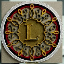 Tiydem Ip Sanatı Dikkat Geliştirici El Becerisi Ileri Seviye Filografi Hazır Seti - L Dizayn