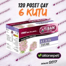 Tisan Kekik Çayı | 6 Kutu | 120 Poşet Çay