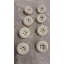 Metalize Abs Gold Kaplama Dügme 20 Boy 15 mm 8 Adet