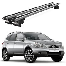 Today Auto Nissan Qashqai +2 (2008-2013) Uyumlu Gri Ara Atkı Port Bagaj Tavan Barı