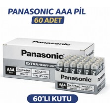Pana Aaa R03 Ince Pil Zinc Carbon Extra Heavy Duty 2’li 30 Paket