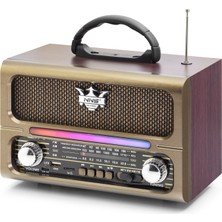 Nemere Bluetooth Nostaljik Hoparlör Fm 23 x 12.4 x 16.3 cm NS8188BT