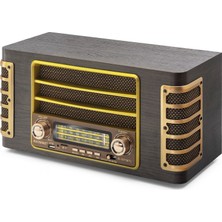 Nemere Bluetooth Nostaljik Hoparlör Fm 345 x 183 x 174 cm R1973BT