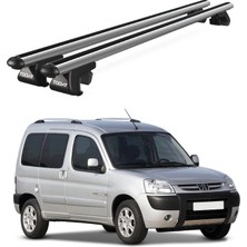 Today Auto Peugeot Partner (1996-2007) Uyumlu Gri Ara Atkı Port Bagaj Tavan Barı