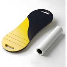 Wood Stone Art Renkli Denge Tahtası Balance Roller Board Sörf Eğitim Tahtası Kaykay Eğitim Tahtası 73 x 28 cm