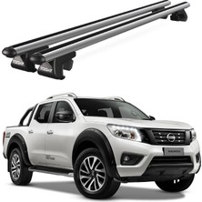 Today Auto Nissan Navara (2016 ve Sonrası) Uyumlu Gri Ara Atkı Port Bagaj Tavan Barı