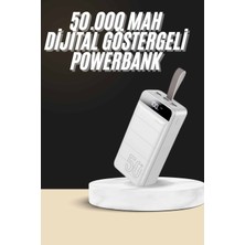 Getittir Hızlı Taşınabilir 50.000 Mah Powerbank LED Ekran Android ve Ios Uyumlu - Lisinya