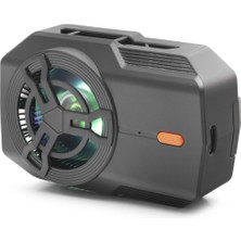 Marsilyan Telefon Soğutucu Fan Bataryalı LED - Siyah HDX4394