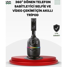 No35 Sosyal Medya Içerikleri Için Otomatik Yüz Takipli 360° Döner Gimbal Stand
