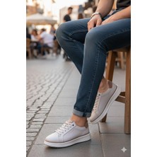 Pepita M643 Rahat Hafif Günlük Sneaker Hakiki Deri Erkek Ayakkabı