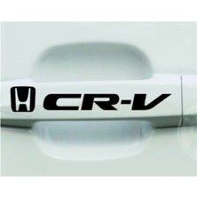 Allivo Honda Cr-V Kapı Kolu Oto Özel Yeni Sticker Yapıştırma 8 Adet
