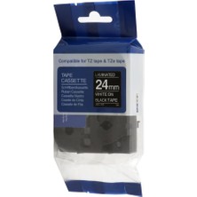 No35 Krt-Muadil AZE-355 24 mm Siyah Üzerine Beyaz Lamina 8 Metre