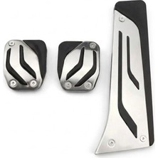 Oto Aksesuarcım Bmw E46 E60 E90 X5 E92 E93 Uyumlu Orjinal Manuel Pedal Seti Gaz Fren Debriyaj 3 Prç