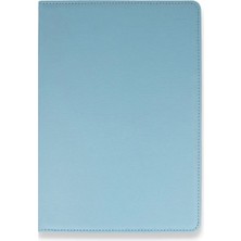 No35 Newface iPad Mini 6 Kılıf 360 Tablet Deri Kılıf - Turkuaz