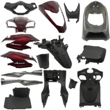 Monero Kaporta Tam Set Bordo (Yeni Model) - Honda Activa S