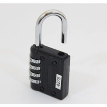 abnturk 4 Haneli Şifreli Çelik Asma Çanta Bavul Kilidi