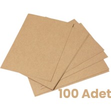 Balkan Kraft Oto Paspas Kağıdı 100 Adet - 35X50CM - 120G Kalın Karton Baskısız Boş