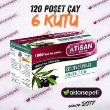 Tisan Zeytin Yaprağı Çayı | 6 Kutu | 120 Poşet Çay