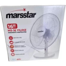 No35 Marsstar Yıldız Masa Üstü Vantilatör Ms-16