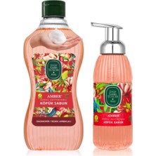 No35 Eyüp Sabri Tuncer 1,5 LT+500 ml Amber Doğal Zeytinyağlı Köpük Sabun