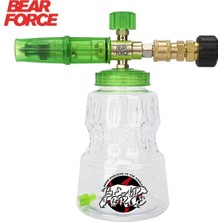 Robeve Bear Force Foam Lance Köpük Yapıcı Aparat 1l Köpük Aparatı Basınçlı Yıkama Makineleri Için Köpük Aparatı Çift Nozzle ile Birlikte Foam Canon