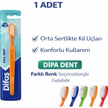 Tuba Toptaş Difas Dipa Dent Medium Diş Fırçası Orta Sert 1 Adet