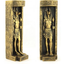 MiraLive Anubis Figürlü Mumluk