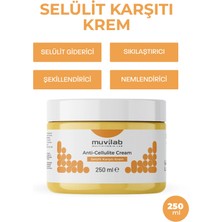 Muvilab Selülit Kremi Selülit ve Çatlak Karşıtı Giderici Sıkılaştırıcı Vücut Şekillendirici Jel