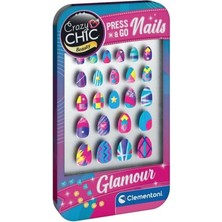 Clementoni 18896 Crazy Chic - Tak ve Git Tırnaklar - Rengarenk