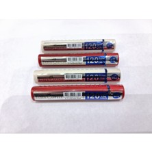Faber-Castell Faber Castell Grip Min 0,7 2b 60 mm 120'LI Tüp 4 Adet(2 Beyaz 2 Kırmızı)
