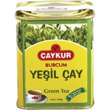Tuba Toptaş Çaykur Burcum Yeşil Çay 100 gr Teneke