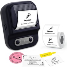 Tuba Toptaş Newface P2 Kablosuz Etiket Yazıcı - Siyah