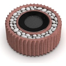 Starfire Moon S Bioethanol Masaüstü Dumansız Şömine – Kokusuz Gerçek Alev, Dekoratif Ambiyans