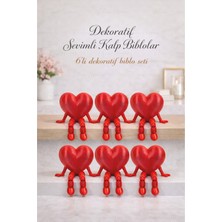 Flow Home Dekoratif 5’li Biblo Seti Hareketli Ayaklı Masa Üstü Süsü Raf Dekoru Modern Ev Dekorasyonu Hediye