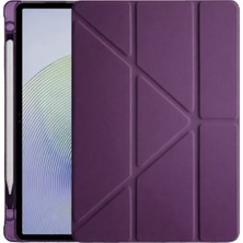 Akman Newface Xiaomi Redmi Pad 2 Kalemlikli Mars Tablet Kılıfı - Mürdüm