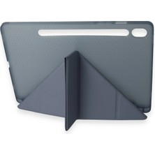 Akman Newface Samsung Galaxy Tab A9 Plus Kılıf Kalemlikli Mars Tablet Kılıfı - Lila