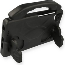 Akman Newface Lenovo Tab M10 TB328FU Kılıf Like Stantlı Tablet Silikon - Siyah