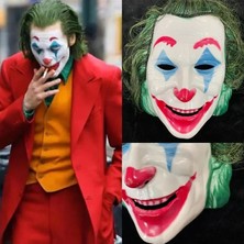 Çerçici Joaquin Phoenix Joker Maskesi Yeşil Saçlı