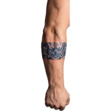 1 Ay Kalıcı 24 Saat Sonra Kararan Band  Şerit Geçici Dövme Tattoo