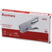 MiraLive Pense Model Çelik Zımba Makinesi 24 /6-8 - 26 /6-8  56MM 100-150PCS Tel Hazne 2-45 Sayfa= 80GR (4887)