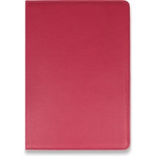 Akman Newface Huawei Matepad Se Kılıf 360 Tablet Deri Kılıf - Pembe