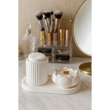 Çok Amaçlı Banyo & Makyaj Düzenleyici Seti Mumluklu