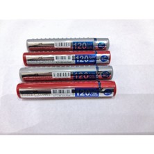 Faber-Castell Faber Castell Grip Min 0,7 2b 60 mm 120'LI Tüp 4 Adet(2 Gri 2 Kırmızı)