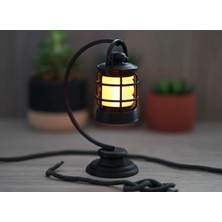 Silva Co Vintage Mini Masa Feneri – Ortam Işığı Dekoru (Led Mum Hediyeli)
