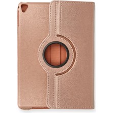 Esranın Dünyası Newface iPad 9.7 (2018) Kılıf 360 Tablet Deri Kılıf - Rose Gold RSMRK34-ESRDNS