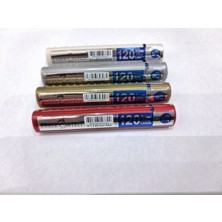 Faber-Castell Faber Castell Grip Min 0,7 2b 60 mm 120'LI Tüp 4 Adet(Beyaz Gri Gold Kırmızı)