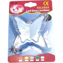 Kırgıl Gece Lambası Kelebek Gc-14
