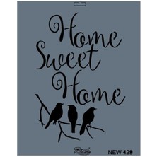 Aesco Rich New Seri N-429 Stencil 35X25 cm