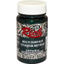 Aesco Rich Multi Surface Titanium 2554 Antik Yeşil Metalik 90 cc