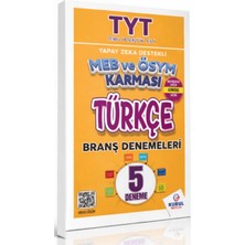 Kurul Yayıncılık Tyt Yapay Zeka Destekli Meb ve Ösym Karması Türkçe 5’li Branş Denemeleri
